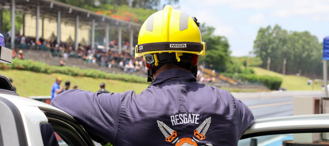 Inspeção de pista com foco em segurança e marketing para eventos