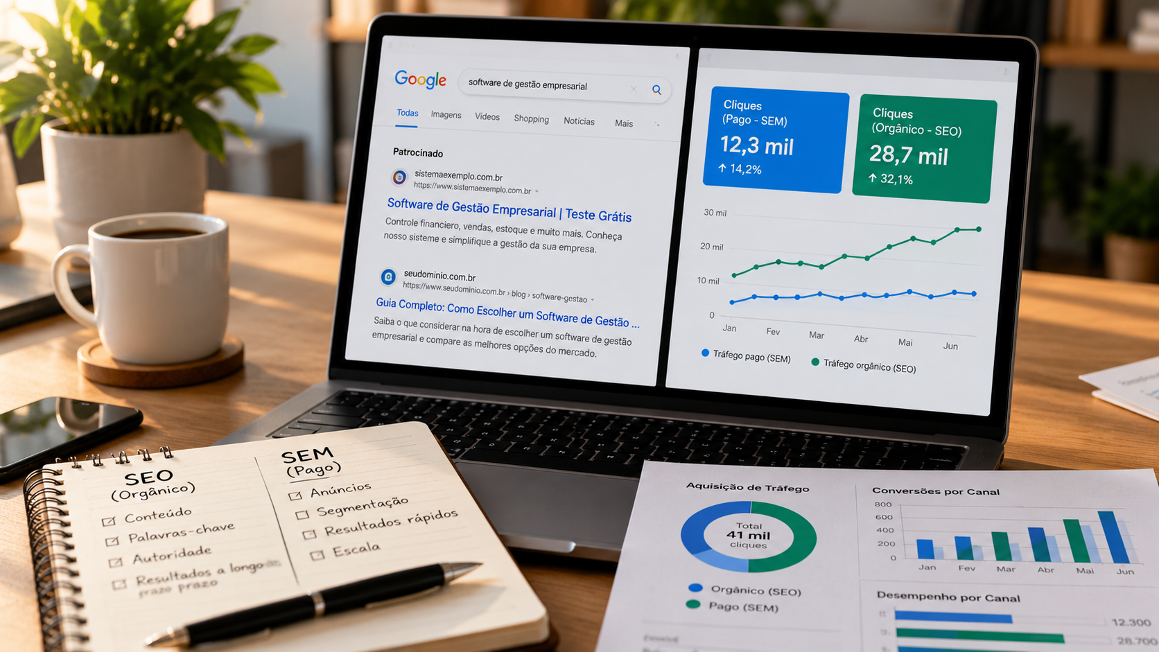 SEO x SEM: Qual Estratégia Usar Primeiro?