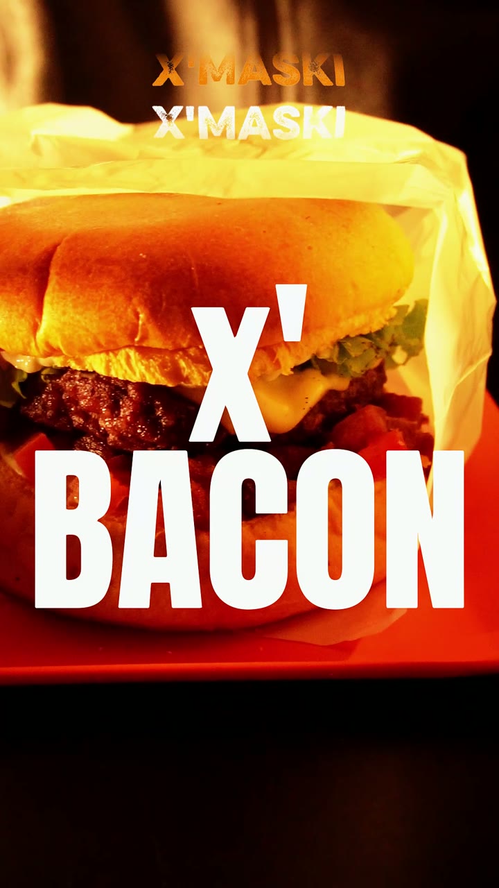 Reels do lanche X-Bacon da Xmanski